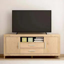 Mueble TV ASTI con 2 cajones, 2 puertas y hueco central personalizable