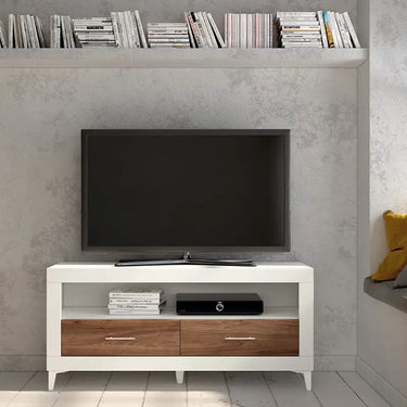 Mueble TV 130cm 2 cajones + Hueco ASTI