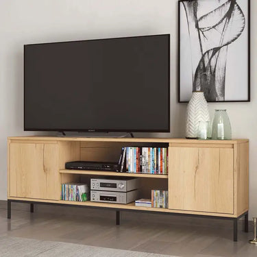 Mueble TV dos puertas y dos huecos 178 cm LECCE