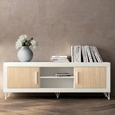 Mueble TV 2 puertas y 2 huecos ASTI 180 cm