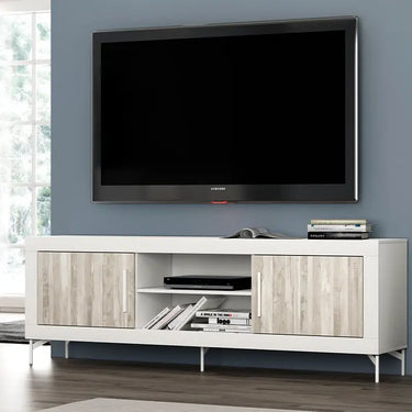 Mueble TV 2 puertas y 2 huecos ASTI 180 cm