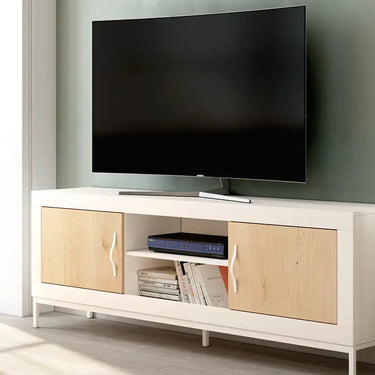 Mueble TV 2 puertas y 2 huecos ASTI 180 cm