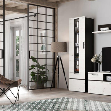 Vitrina alta Salón ROMA 60cm