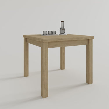 Mesa cuadrada extensible pata cuadrada GIULA