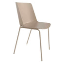 Pack de 4 sillas de jardín Odalro con estructura metálica para interior y exterior