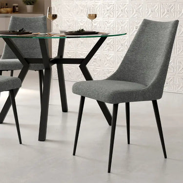 Pack 4 Sillas de salón tapizada mod. DENVER