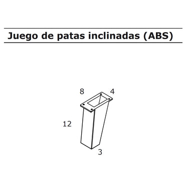 Mueble 2 puertas ASTI