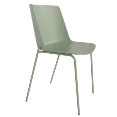 Silla de jardín Odalro pack 4 con estructura metálica en varios colores