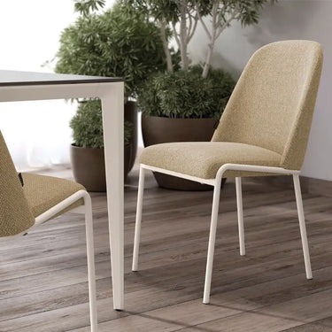 Pack 4 Sillas de salón tapizada mod. CALGARI