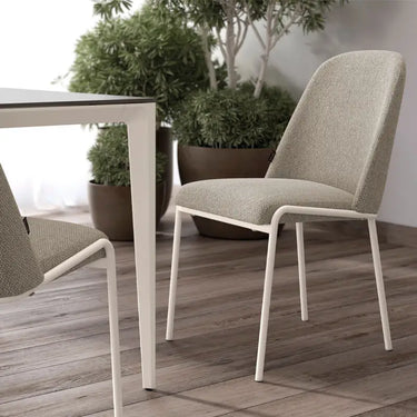 Pack 4 Sillas de salón tapizada mod. CALGARI